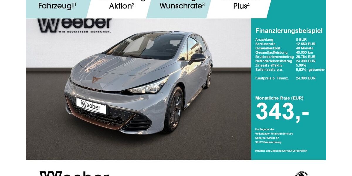 Cupra Born 43.837 km 23.390 &euro; Weil der Stadt 71263