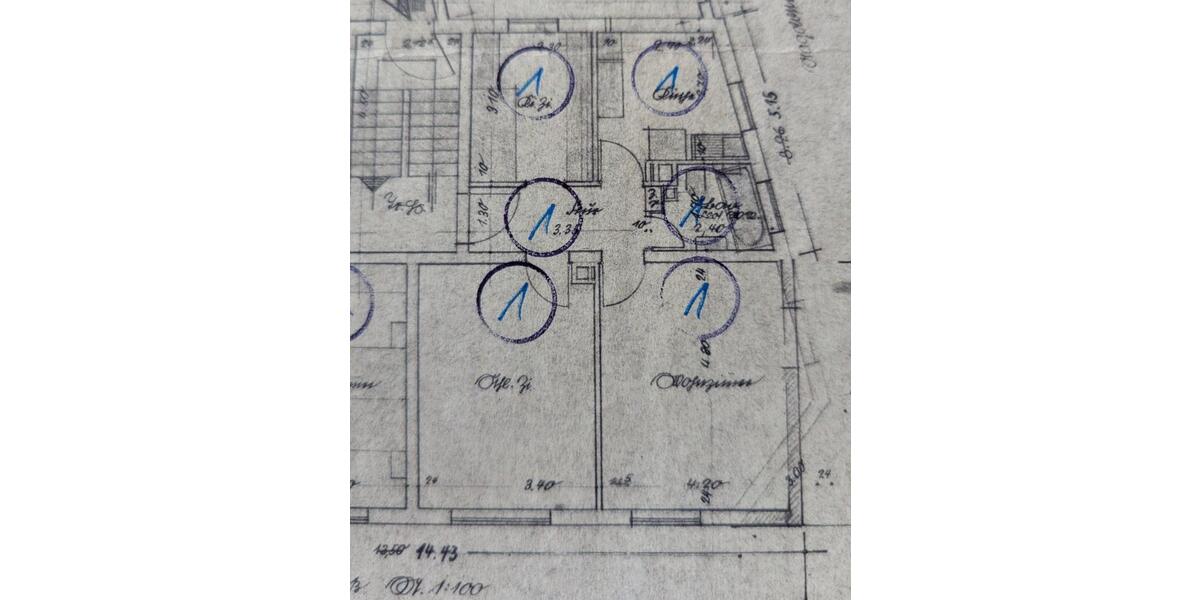 Hochparterre Stuttgart Bad Cannstatt - 3 Zimmer, 56 m&sup2;, 210.000&euro; | Angebot:25512738