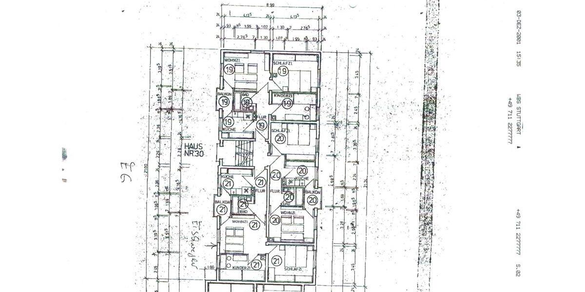 Erdgeschoßwohnung Leonberg - 6 Zimmer, 96 m&sup2;, 299.000&euro; | Angebot:25183448