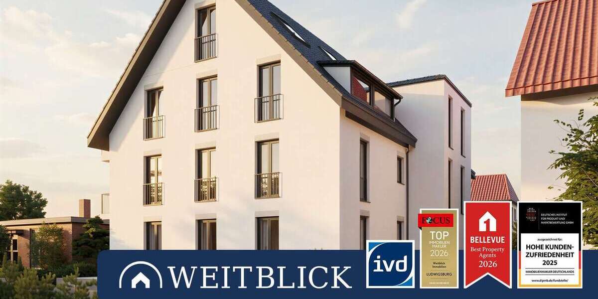 Etagenwohnung Ludwigsburg Hoheneck - 4 Zimmer, 104 m&sup2;, 649.000&euro; | Angebot:26223260