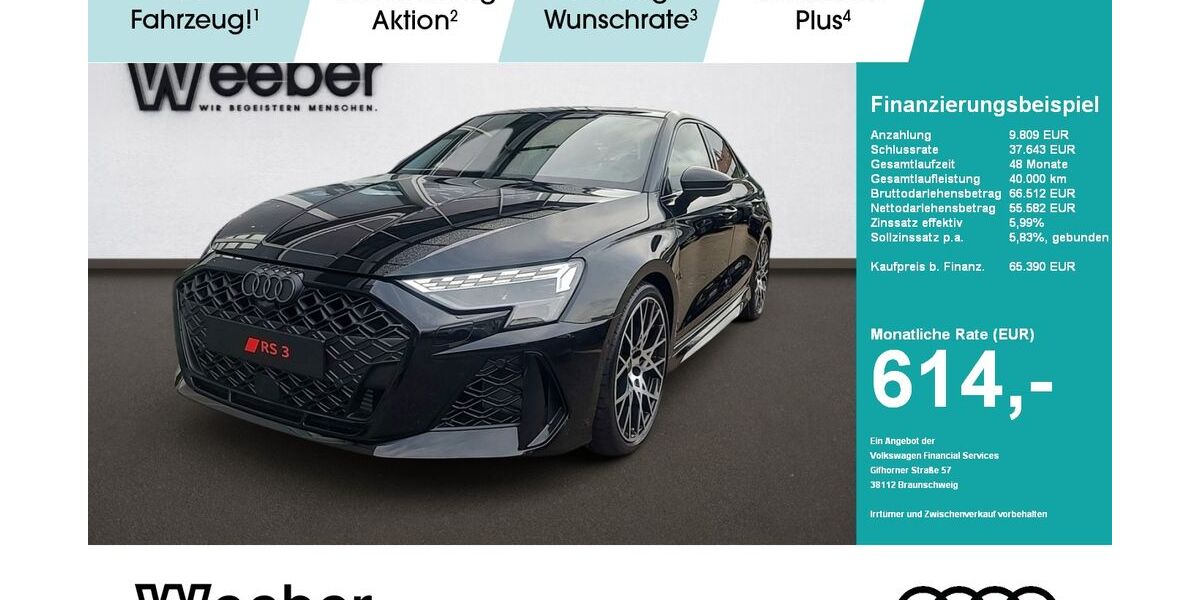Audi RS3 5.990 km 65.390 &euro; Weil der Stadt 71263