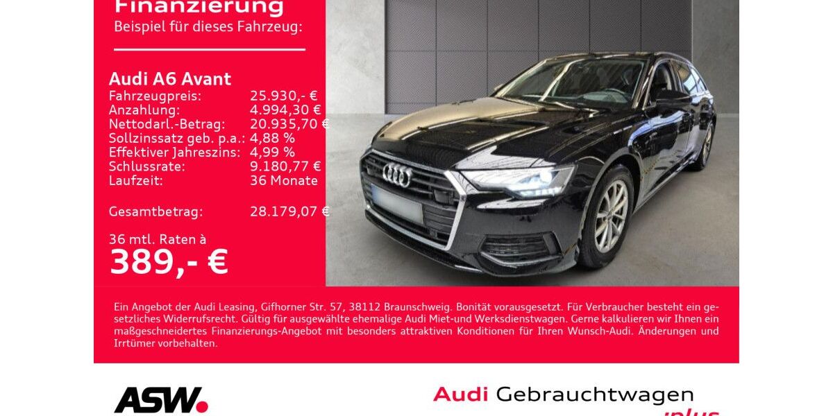 Audi A6 121.400 km 25.930 &euro; Heilbronn 74074