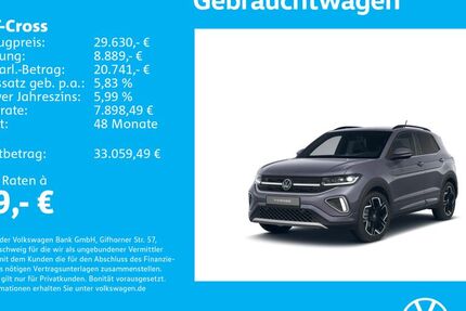 VW T-Cross 1.505 km 29.430 &euro; Stuttgart-Wangen 70188