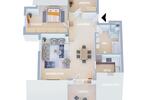 Dachgeschoßwohnung Lauffen am Neckar - 3.5 Zimmer, 89 m&sup2;, 1.250&euro; | Angebot:26477083
