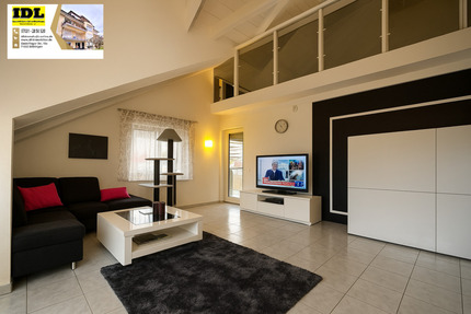 Dachgeschoss-Maisonette mit Galerie & Balkon – in ruhiger Lage von Stuttgart - Wohnung Stuttgart Plieningen | Angebot:25822136