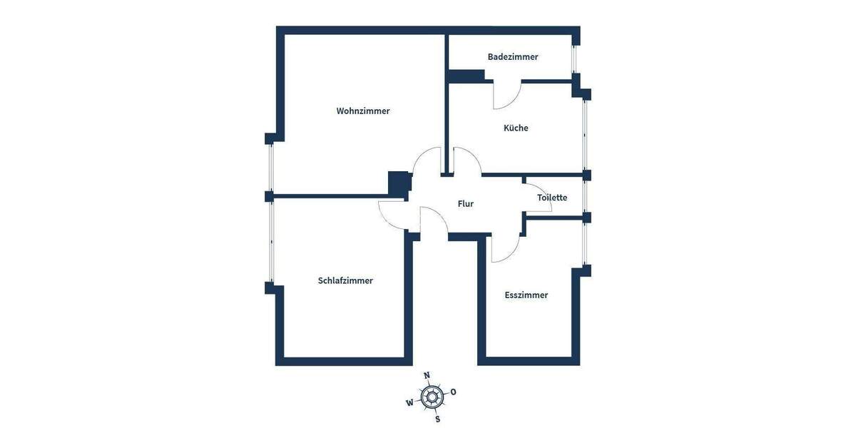 Etagenwohnung Oberstenfeld - 3 Zimmer, 53 m&sup2;, 140.000&euro; | Angebot:25928944