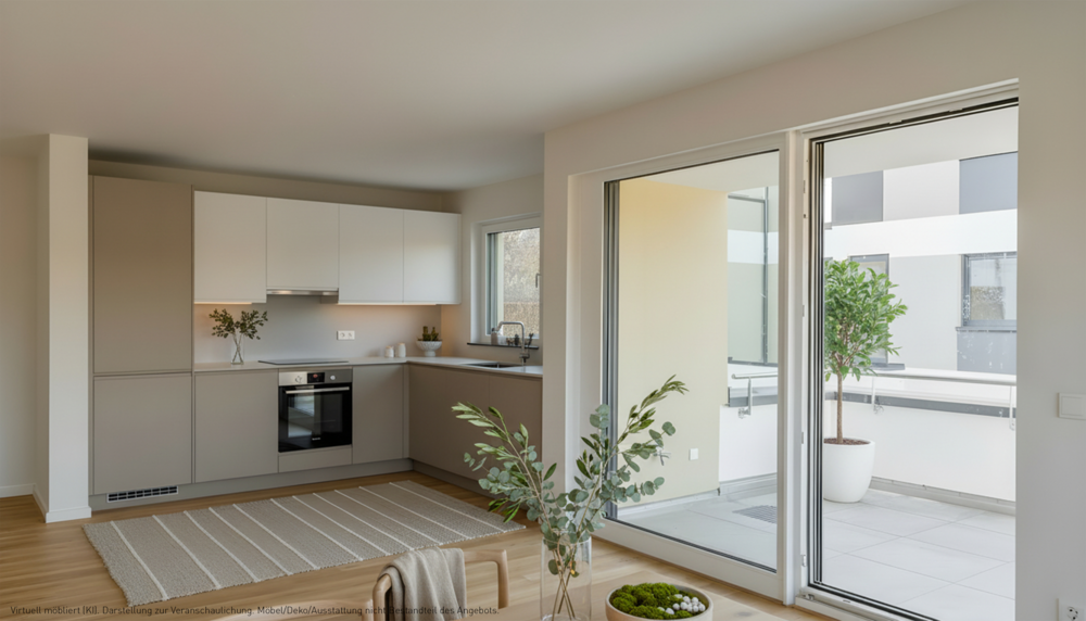 Etagenwohnung Stuttgart Mühlhausen - 4 Zimmer, 97 m&sup2;, 583.800&euro; | Angebot:16487820