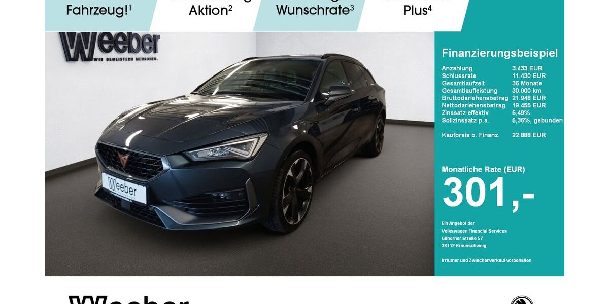 Cupra Leon 60.947 km 22.888 &euro; Leonberg 71229
