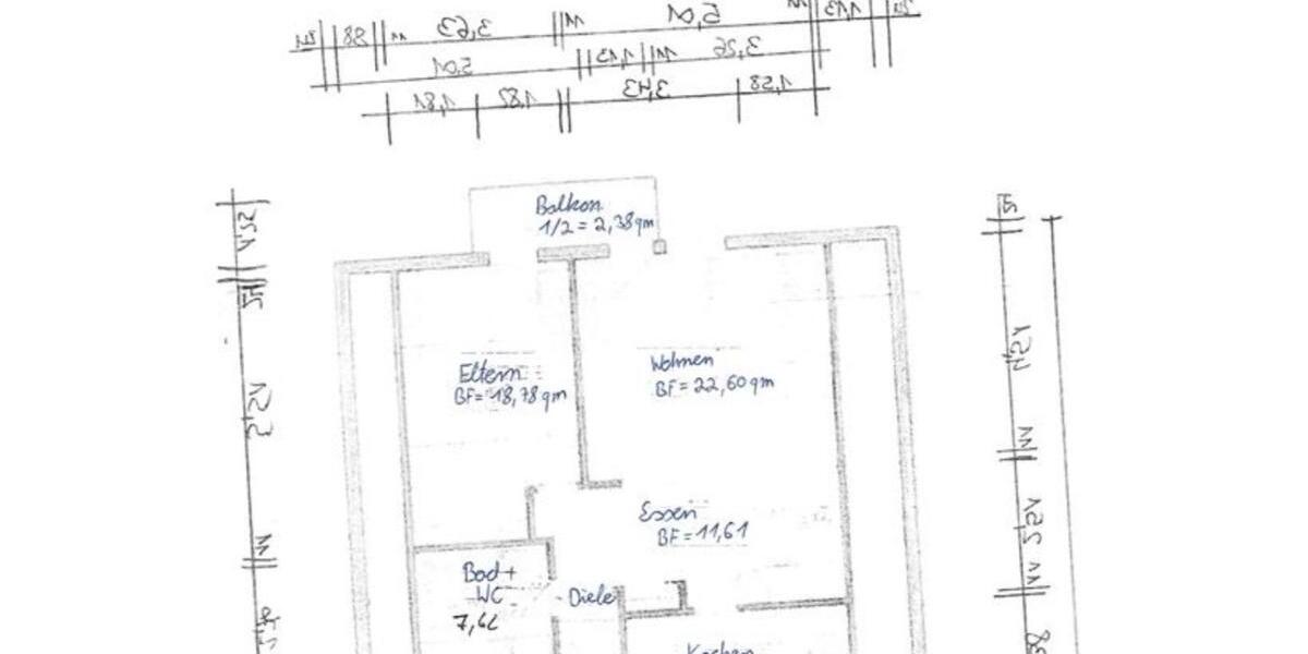 Dachgeschoßwohnung Heilbronn Horkheim - 2 Zimmer, 80 m&sup2;, 269.000&euro; | Angebot:26501499