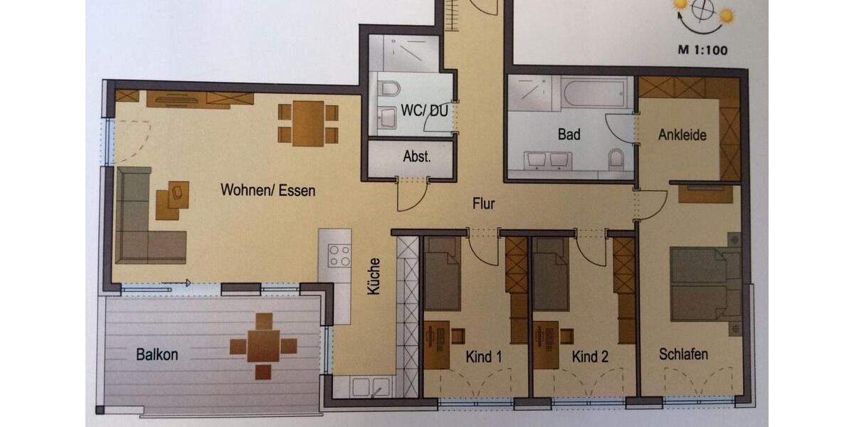 Etagenwohnung Leingarten - 4 Zimmer, 130 m&sup2;, 575.000&euro; | Angebot:27417822