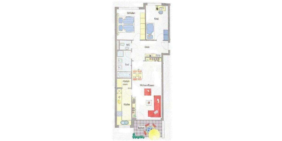 Etagenwohnung Markgröningen - 3.5 Zimmer, 80 m&sup2;, 1.200&euro; | Angebot:26256442