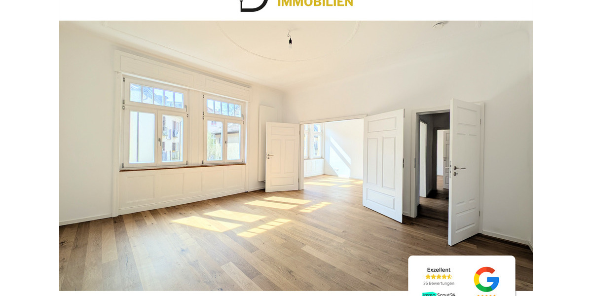 Etagenwohnung Stuttgart Stuttgart-West - 5 Zimmer, 140 m&sup2;, 2.965&euro; | Angebot:24508094