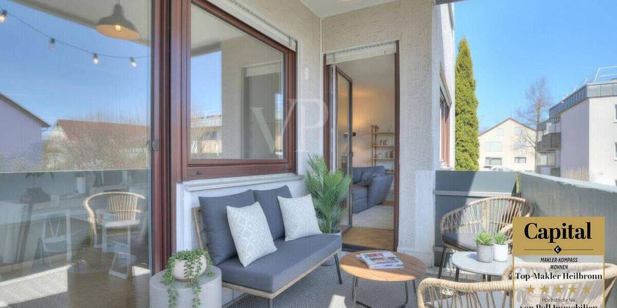 Etagenwohnung Heilbronn Horkheim - 2 Zimmer, 60 m&sup2;, 210.000&euro; | Angebot:26306788