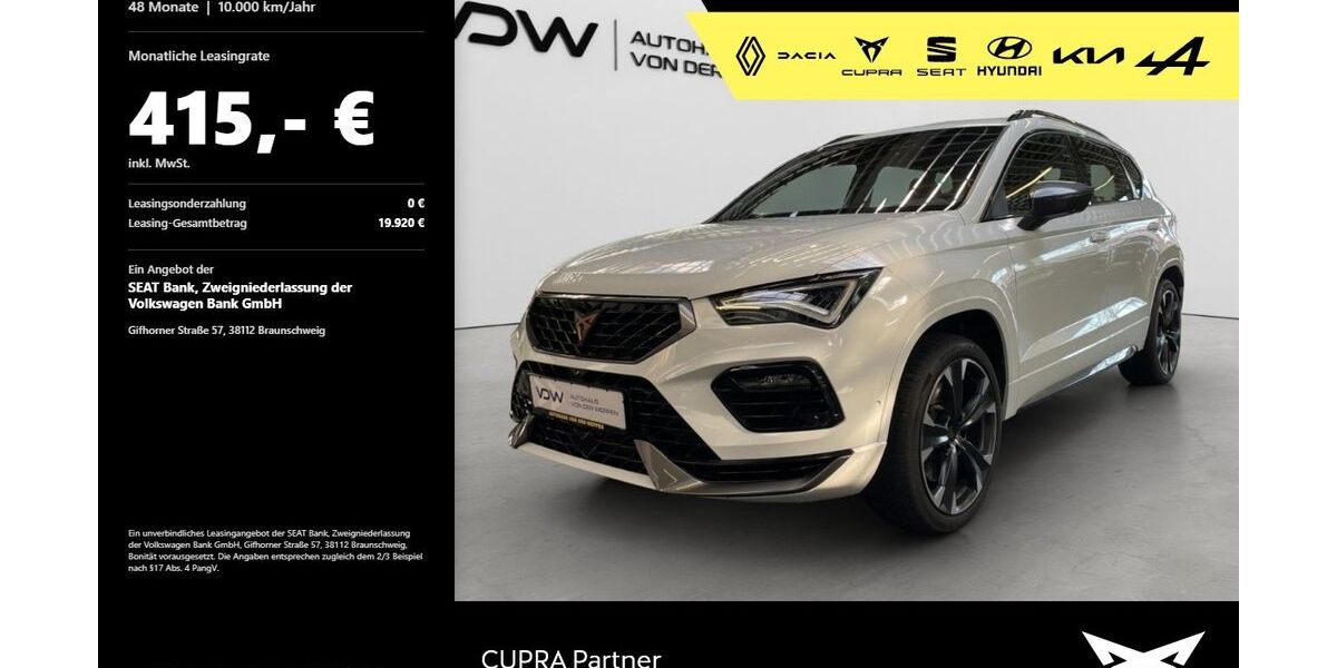 Cupra Ateca 19.950 km 38.480 &euro; Heilbronn 74076