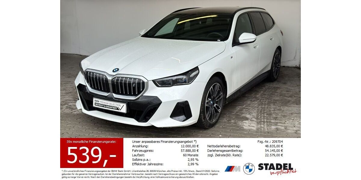 BMW i5 23.555 km 56.189 &euro; Heilbronn 74074
