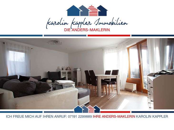 Etagenwohnung Backnang - 4 Zimmer, 94 m&sup2;, 1.190&euro; | Angebot:25672338