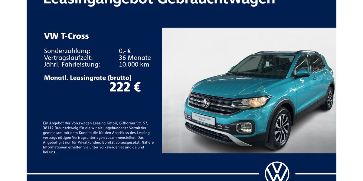 VW T-Cross 74.281 km 16.430 &euro; Stuttgart-Wangen 70188