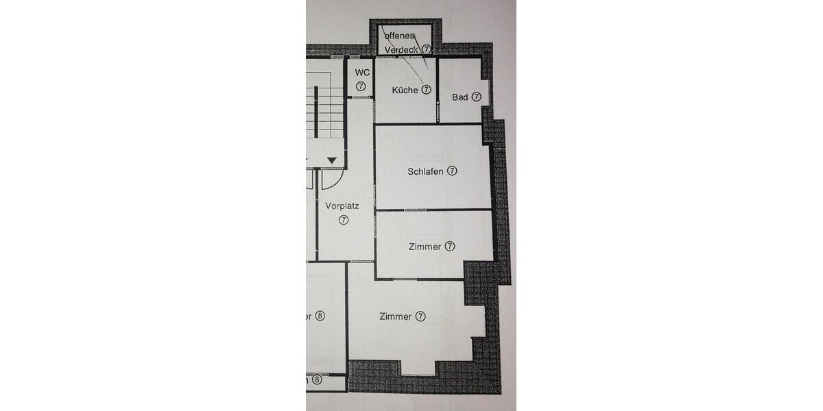 Dachgeschoßwohnung Stuttgart Bad Cannstatt - 3 Zimmer, 65 m&sup2;, 210.000&euro; | Angebot:27168316