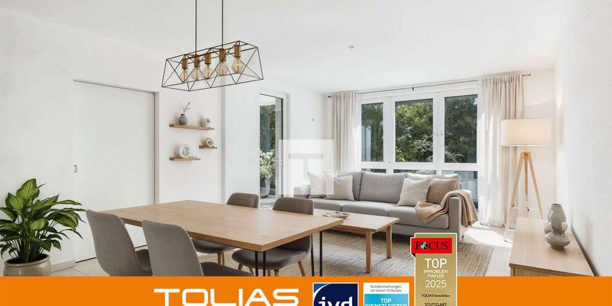 Etagenwohnung Leinfelden-Echterdingen Echterdingen - 4 Zimmer, 113 m&sup2;, 498.000&euro; | Angebot:25374394