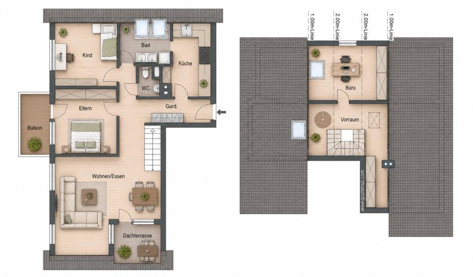 Maisonettenwohnung Weinsberg - 4 Zimmer, 92 m&sup2;, 374.000&euro; | Angebot:26620593