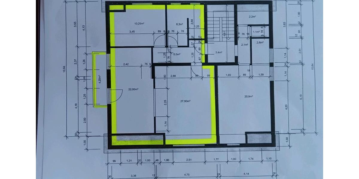 Dachgeschoßwohnung Stuttgart Degerloch - 2.5 Zimmer, 77 m&sup2;, 375.000&euro; | Angebot:27186758