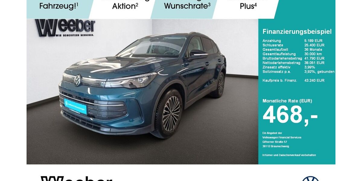 VW Tiguan 3.938 km 43.240 &euro; Leonberg 71229