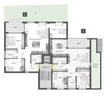 Etagenwohnung Stuttgart-Vaihingen Vaihingen - 3 Zimmer, 87 m&sup2;, 699.800&euro; | Angebot:25971072