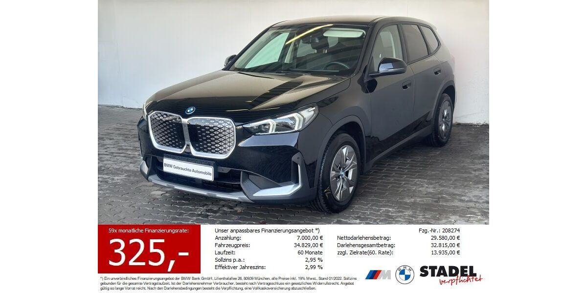 BMW iX1 10.283 km 32.887 &euro; Heilbronn 74074