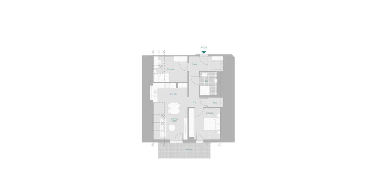 Etagenwohnung Renningen - 3 Zimmer, 77 m&sup2;, 589.000&euro; | Angebot:25692064