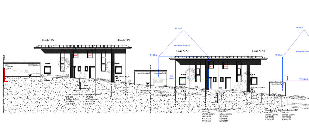 Doppelhaushälfte Hochdorf - 5 Zimmer, 150 m&sup2;, 759.000&euro; | Angebot:25738571