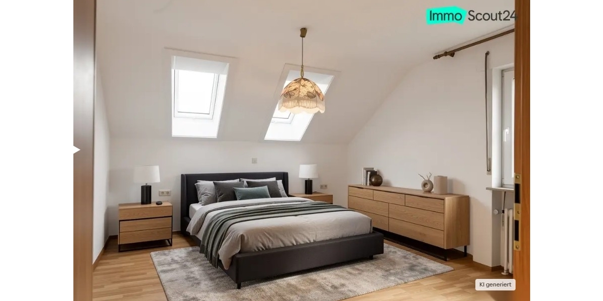 Sonnige Dachgeschoss-Oase mit PV-Anlage und Balkon - Etagenwohnung Schorndorf | Angebot:26818454