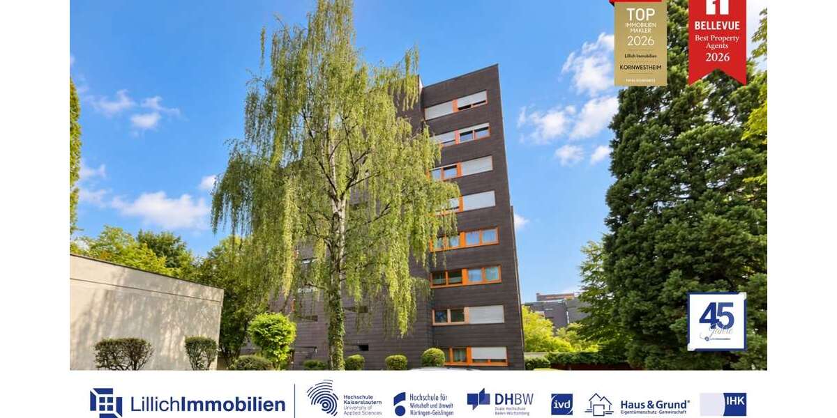 Etagenwohnung Ludwigsburg / Oßweil Oßweil - 4 Zimmer, 105 m&sup2;, 329.000&euro; | Angebot:27550124
