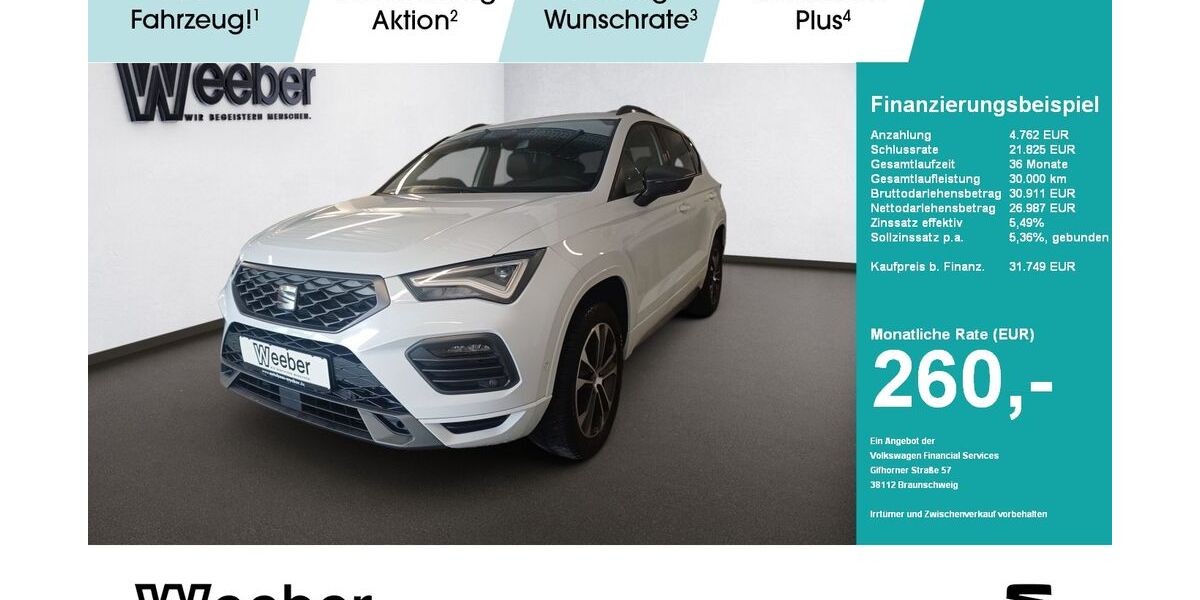 Seat Ateca 19.931 km 31.749 &euro; Leonberg 71229