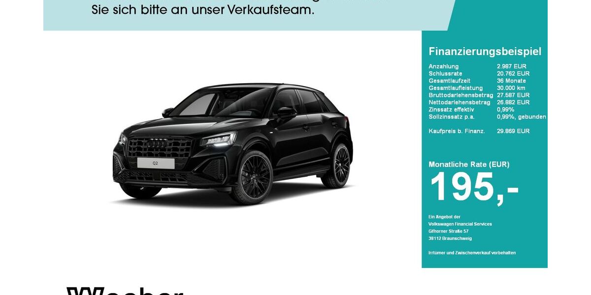 Audi Q2 8.771 km 29.869 &euro; Leonberg 71229