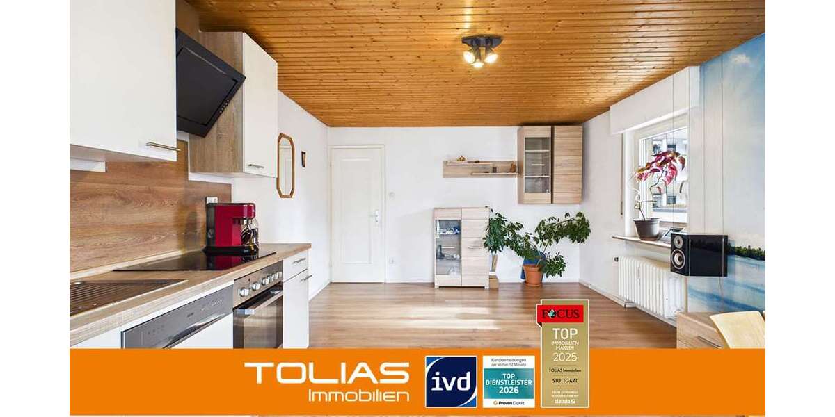 Etagenwohnung Kornwestheim - 3 Zimmer, 58 m&sup2;, 220.000&euro; | Angebot:25431358