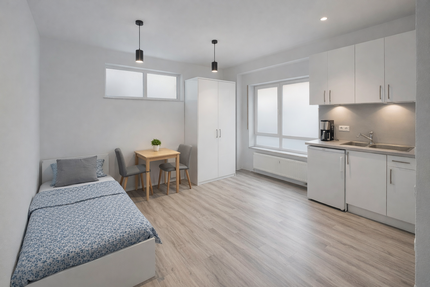 Wohnung Mühlhausen Mühlhausen - 1 Zimmer, 18 m&sup2;, 650&euro; | Angebot:25329055