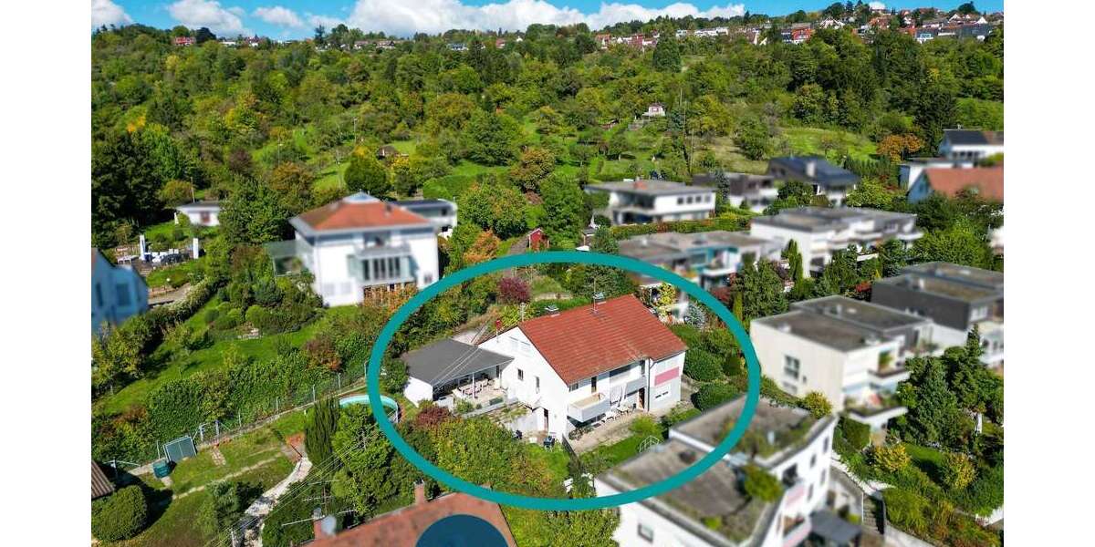 Einfamilienhaus Esslingen am Neckar Hegensberg - 9 Zimmer, 246 m&sup2;, 654.000&euro; | Angebot:27554170