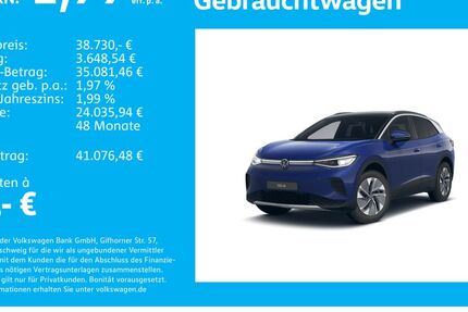 VW ID.4 2.157 km 38.730 &euro; Stuttgart-Wangen 70188