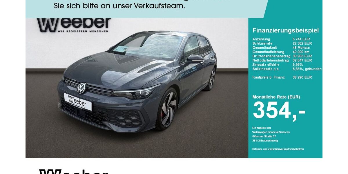 VW Golf 11.433 km 38.290 &euro; Weil der Stadt 71263