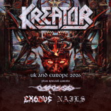 Kreator - Krushers Of The World Tour 2026 10.04.2026 MHPArena Ludwigsburg