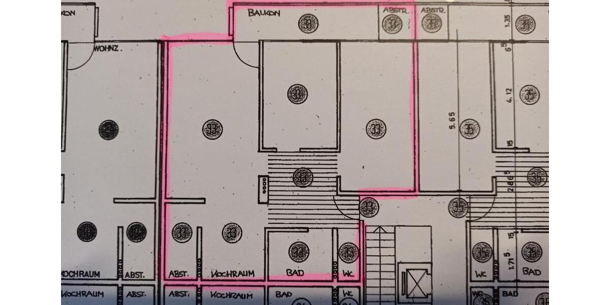 Hochparterre Ludwigsburg - 3 Zimmer, 76 m&sup2;, 1.220&euro; | Angebot:26443373