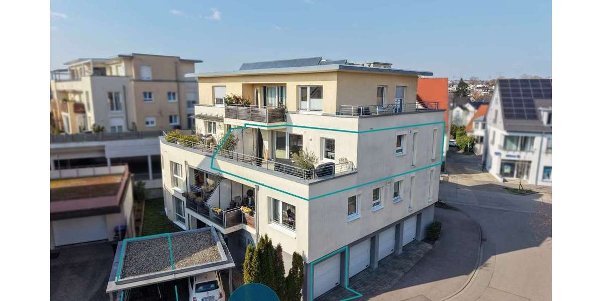 Etagenwohnung Wendlingen am Neckar - 3 Zimmer, 78 m&sup2;, 396.500&euro; | Angebot:26223468