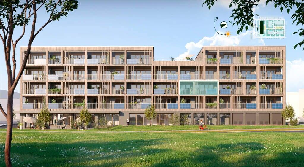 Etagenwohnung Ludwigsburg Ost - 2 Zimmer, 49 m&sup2;, 319.900&euro; | Angebot:25731223