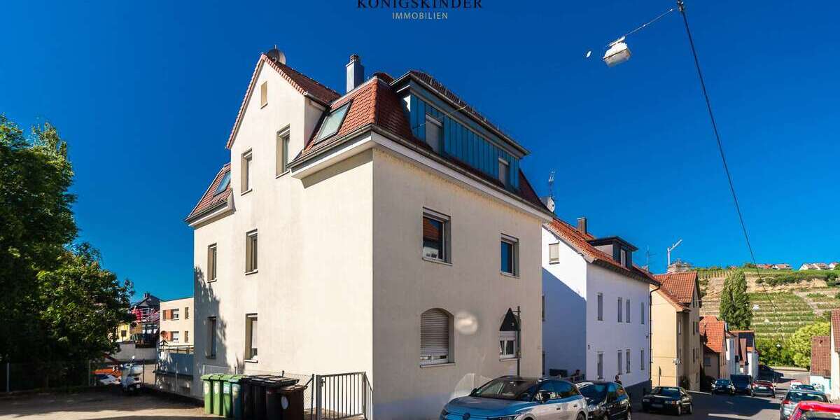 Etagenwohnung Stuttgart Bad Cannstatt - 4 Zimmer, 95 m&sup2;, 1.330&euro; | Angebot:27230416