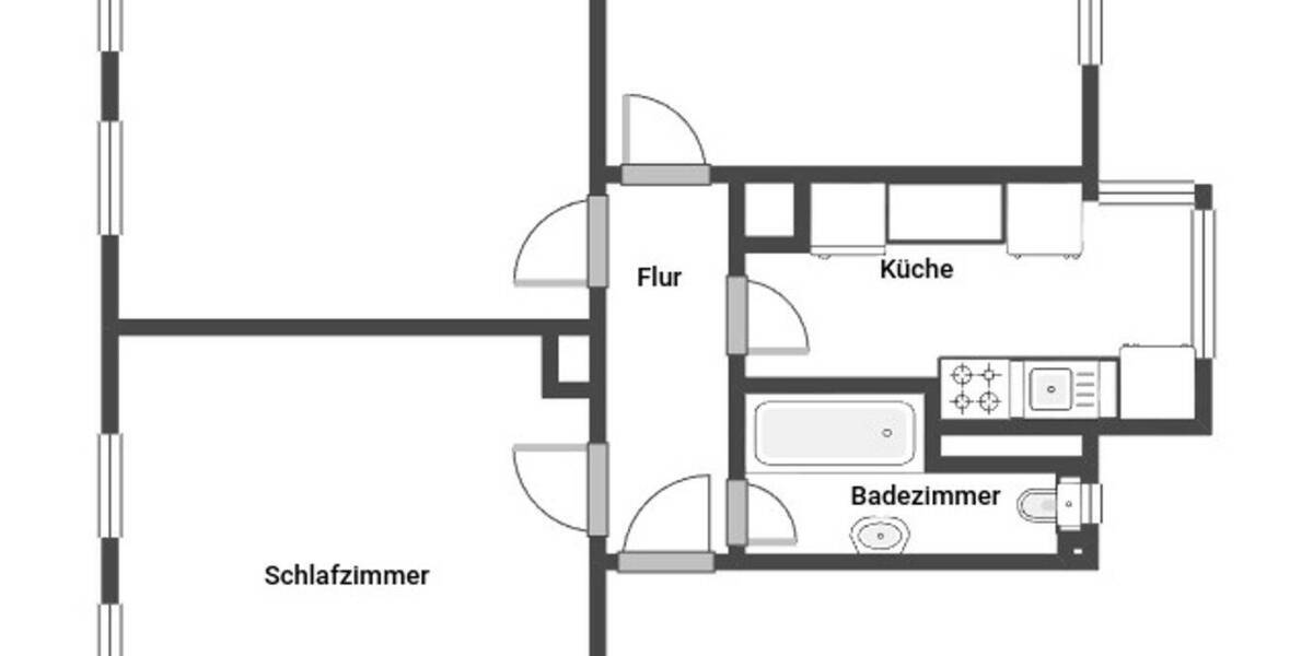 Etagenwohnung Stuttgart Münster - 3 Zimmer, 70 m&sup2;, 239.000&euro; | Angebot:26037140