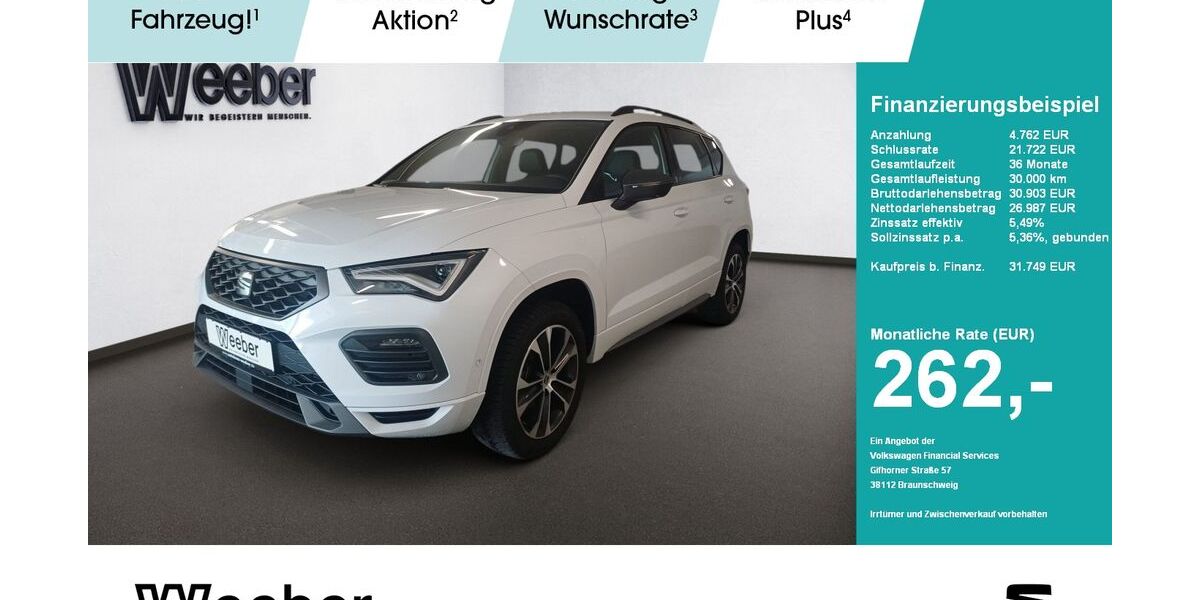 Seat Ateca 21.724 km 31.749 &euro; Leonberg 71229