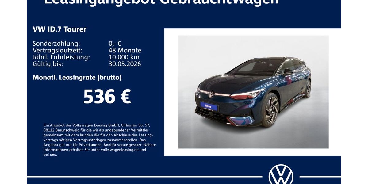 VW ID.7 13.695 km 50.430 &euro; Stuttgart 70563