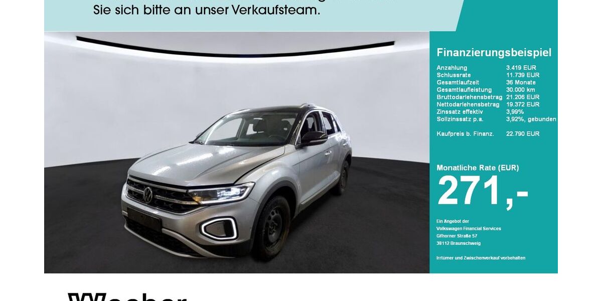 VW T-Roc 86.600 km 22.790 &euro; Weil der Stadt 71263