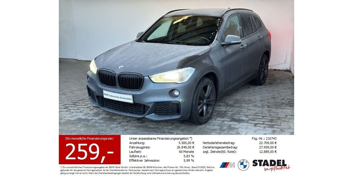 BMW X1 94.484 km 22.989 &euro; Heilbronn 74074