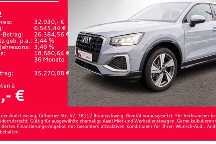 Audi Q2 7.900 km 32.360 &euro; Heilbronn 74074